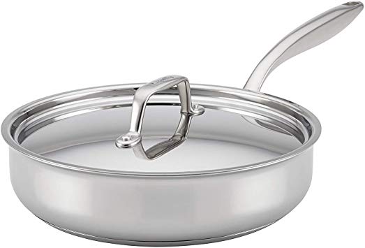 Breville Thermal Pro Clad Stainless Steel 3.5qt Covered Sauté Pan