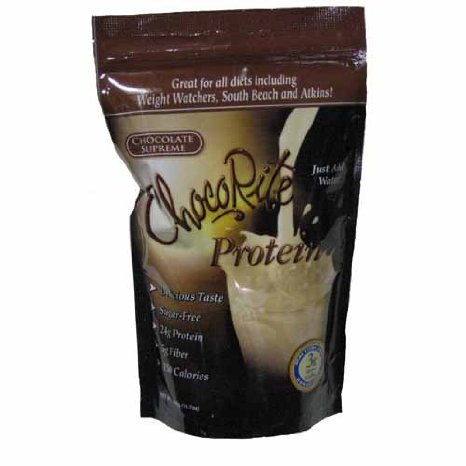 HealthSmart Foods ChocoRite Protein Shake Mix Chocolate Supreme
