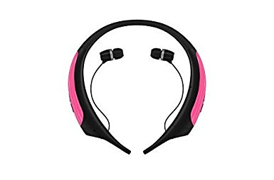 HBS-850 Bluetooth Headset Bluetooth Headphones Telescopic sport outdoor Earphone Headset Earbuds Sports Stereo Bluetooth Wireless Neckbands For LG Samsung iPhone (Pink)