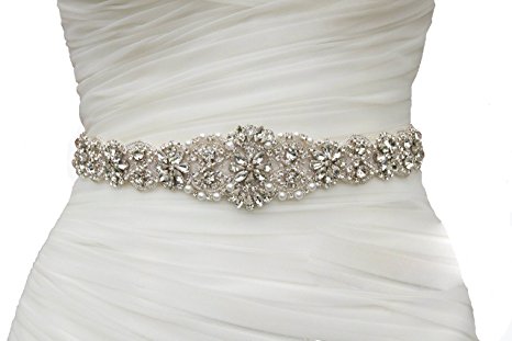 SoarDream Bridal Sash, Wedding Belt, Bridal Dress Belt.