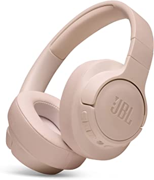 JBL Tune 760NC Wired and Wireless Over-Ear Headphones with Built-In Microphone, Active Noise Cancelling and Hands-Free Controls, in Pink