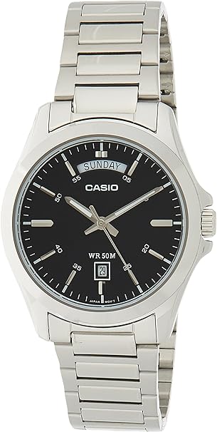 Casio Classic Silver Watch MTP1370D-1A1