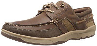 Rockport Men's Street Sailing 3 Eye Boating Shoe