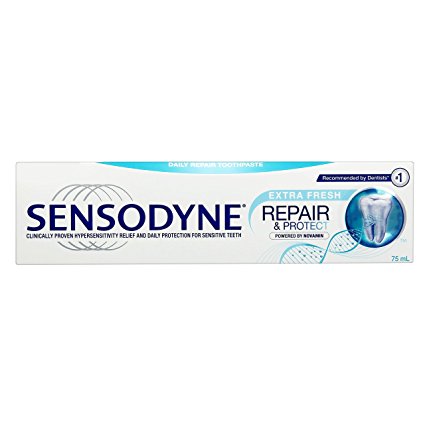 Sensodyne with Novamin , Extra Fresh, Repair & Protect (75mL)