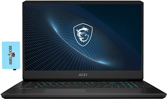 MSI Vector GP76-17 Gaming & Entertainment Laptop (Intel i7-12700H 14-Core, 32GB RAM, 1TB SSD, RTX 3080, 17.3" 360Hz Full HD (1920x1080), WiFi, Bluetooth, Backlit KB, Win 11 Home) with Hub