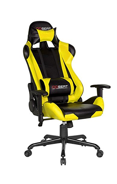 OPSEAT Master Series PC Gaming Chair Racing Seat Computer Gaming Desk Chair (Yellow)