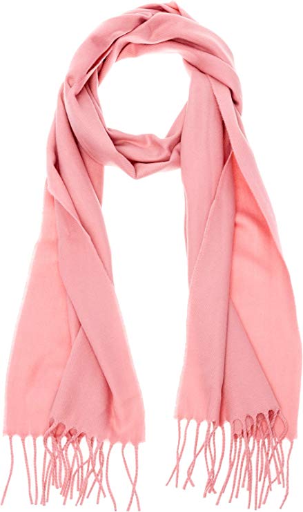 100% Cashmere Wool Scarf - Super Soft 12" x 64.5" Shawl Wrap w/Gift Box for Women and Men