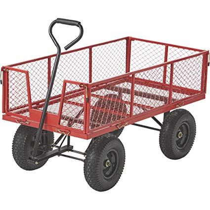 Kotulas Jumbo Steel Garden Wagon — 1400-Lb. Capacity