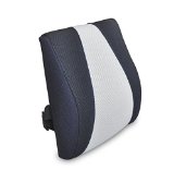 Premium Lumbar Support Cushion Lower Back Pillow Made From High Quality Spacer Mesh Breathable Material Waterproof Lining Adjustable Back Strap Fits Any Chair Type Provides Healthy Back Support