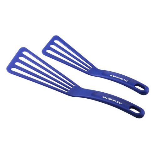 Rachael Ray Tools 2-Piece Nylon Turner Set Blue