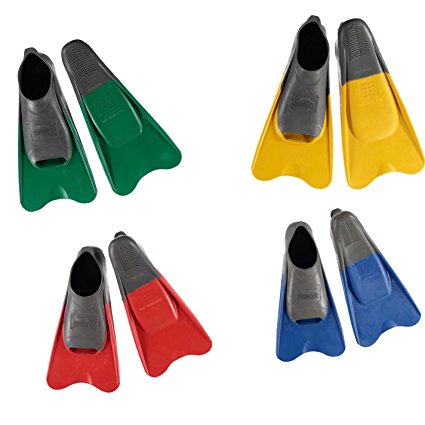 Slazenger Unisex Rub Short Fin Flipper Snorkel Swimming Accessories