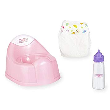 DREAM COLLECTION You & Me Baby Doll Diaper & Potty Set