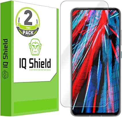 IQ Shield Screen Protector Compatible with Asus Zenfone 8 (2-Pack) Anti-Bubble Clear Film