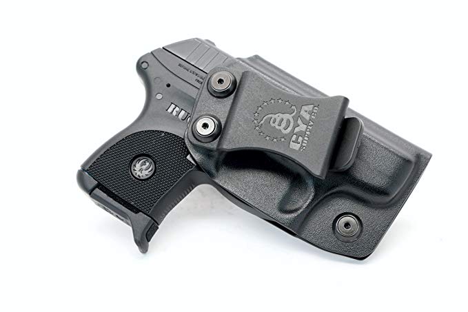 CYA Supply Co. IWB Holster Fits: Ruger LCP 380 Auto - Veteran Owned Company - Made in USA - Inside Waistband Concealed Carry Holster