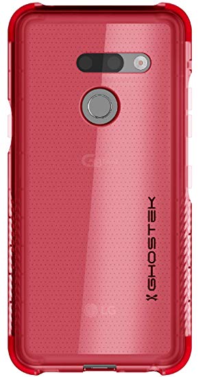 Ghostek Covert Clear Shock Absorbing Bumper Case Designed for LG G8 ThinQ (2019) – Rose | Reinforced Shock Absorbing Corners with Raised Bezel