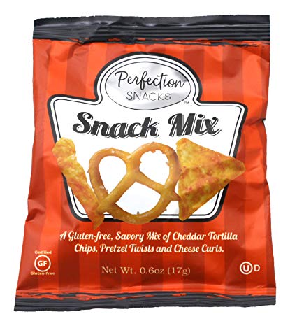 Pretzel Perfection Gluten-Free Snack Mix Version 2, No Bread Stick, 22ct - .6oz Snack-Size Packs