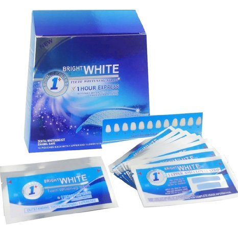 Grinigh Profesional Teeth Whitening Ultra Thin Dry Strips with Non Slip Comfort Formula  14 Treatments mint flavor