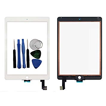BisLinks for Apple iPad Air 2 Touch Screen Digitizer Glass White 6 Gen A1566 A1567 Tools