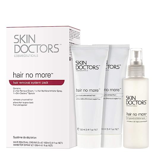 Skin Doctors Hair No More Hair Removal System Pack