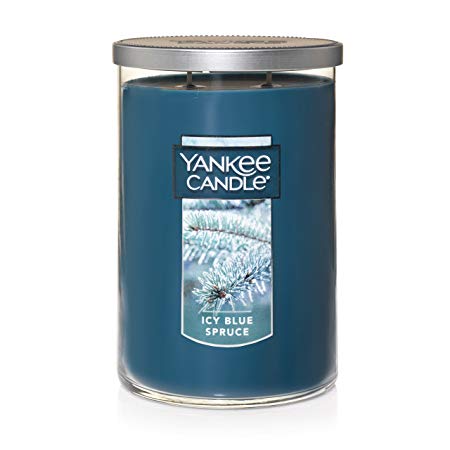 Yankee Candle Large 2-Wick Tumbler Scented Candle, Icy Blue