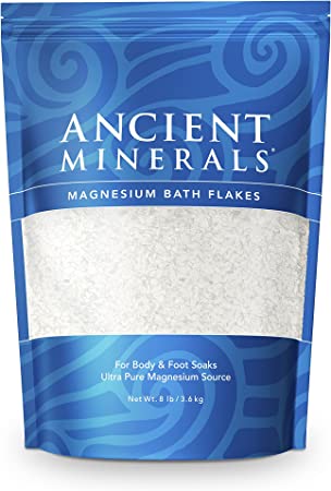 Ancient Minerals Magnesium Chloride Bath Flakes,3.6kg