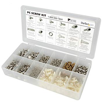 StarTech.com Deluxe Assortment PC Screw Kit - Screw Nuts and Standoffs