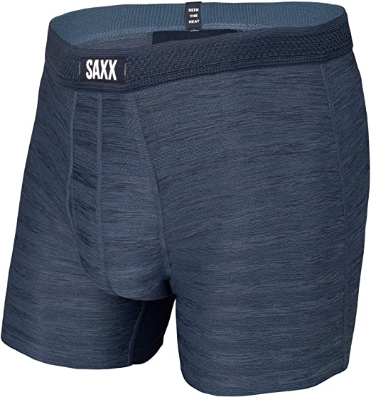 Saxx Men's Underwear - HOT Shot Men’s Boxer Briefs with Built-in Ballpark Pouch Support, Core