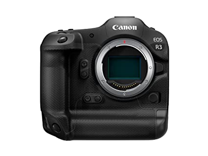 Canon EOS R3 Full-Frame Mirrorless Camera Body (30 FPS, Eye Control AF, Upto 8 Stop is, Max ISO 102400, 6K RAW Video) Black