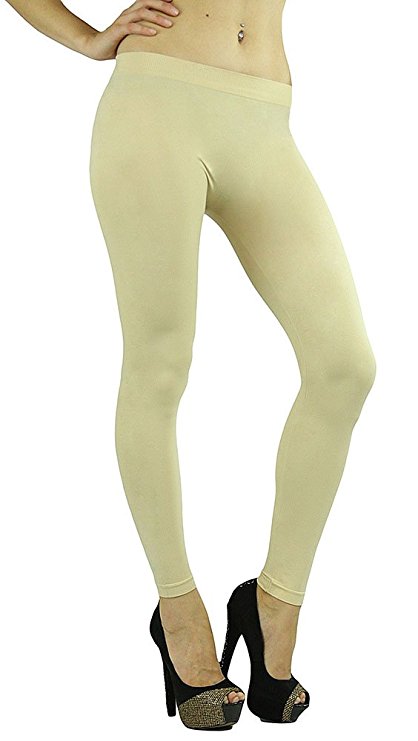 ToBeInStyle Women's Footless Elastic Legging