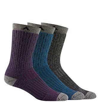 Wigwam Montane Women's Wool Blend Outdoor Crew Socks 3-Pack