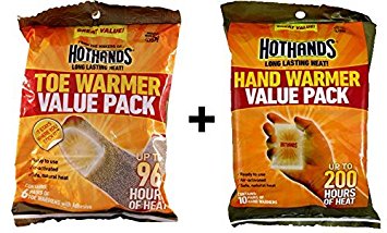 HotHands Hand & Toe Warmers Value Pack, Hot Multi-Purpose Heat Packs