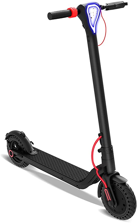 450W Electric Kick Scooter 19 Mph & Long Range Battery - 8.5" Honeycomb Tires Foldable & Disc Brake for Adults,Commuters