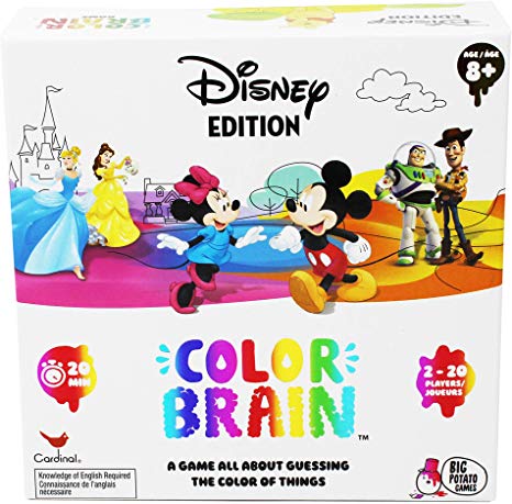 Disney Colorbrain, The Ultimate Board Game for Families who Love Disney