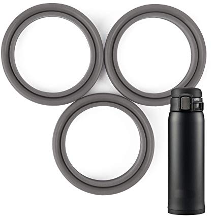 3 Pack Replacement Gaskets Compatible with Zojirushi Mug, 20 & 16 Ounce - BPA/Phthalate/Latex-Free Compatible with SM-SA60-BA SM-SA48-BA by Impresa