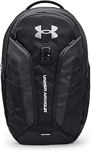 Under Armour Hustle 6.0 Pro Backpack, Black/Black/Black, One Size Fits Most