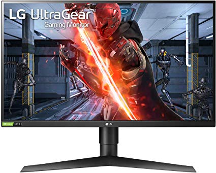 LG Electronics UltraGear 27GN750-B 27 Inch Full HD 1ms and 240HZ Monitor with G-SYNC Compatibility and Tilt, Height and Pivot Adjustable Stand,Black