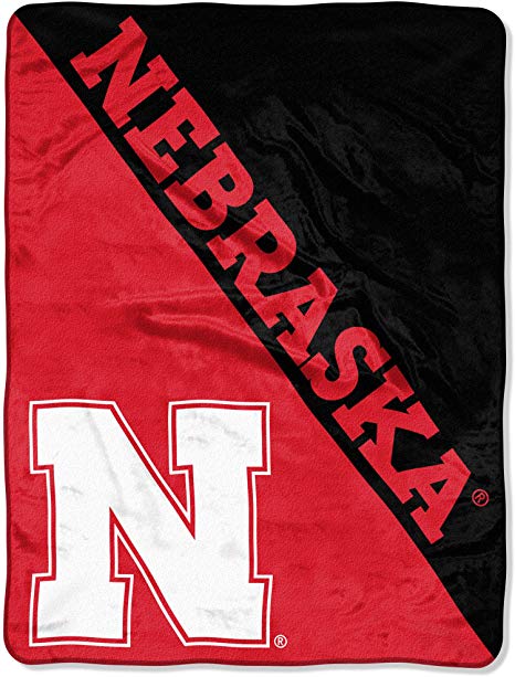 Officially Licensed NCAA "Halftone" Micro Raschel Throw Blanket, 46" x 60", Multi Color