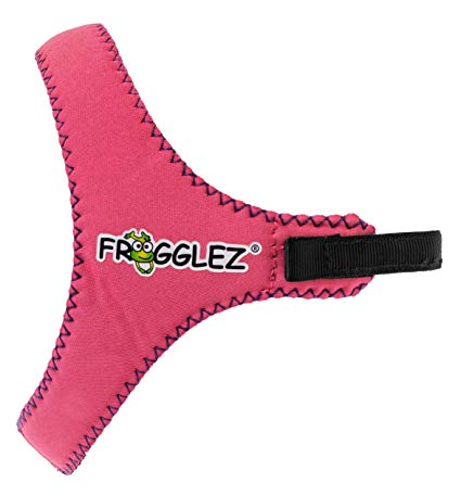 Frogglez Universal Adjustable Swim Goggles Strap for Kids- Comfortable Neoprene Strap Designed Not to Pull Hair and Reduce Water Leaks, Designed to Attach to most Swim Goggles on the Market