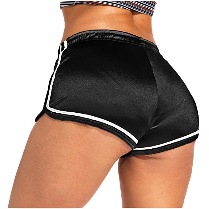 YOFIT Women Yoga Shorts Ruched Butt Push Up High Waist Sports Butt Lift Shorts