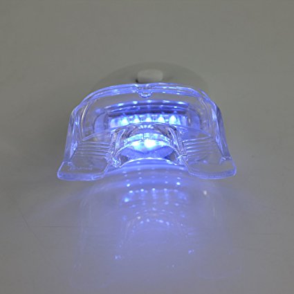 EZGO 5 LED Powerful Blue Teeth Whitening Accelerator Light With Silicone Teeth Whitening Tray