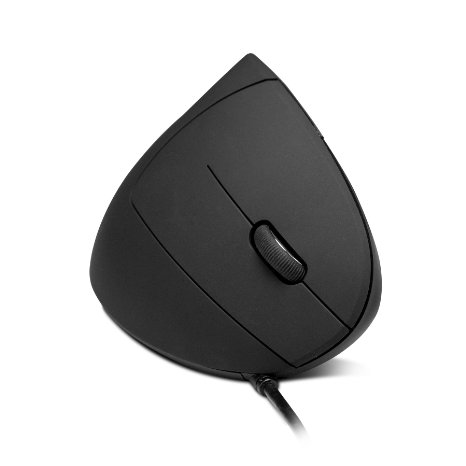 Anker Vertical Ergonomic Optical USB Wired Mouse 1000 / 1600 DPI, 5 Buttons VerticalMouse.