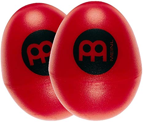 Meinl Percussion ES2-R Egg Shaker Pair, Red