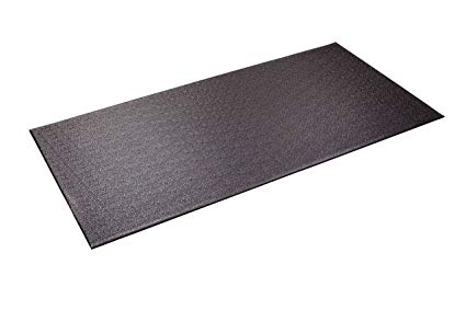 SuperMats Heavy Duty Equipment Mat 13GS Made in U.S.A. for Indoor Cycles Recumbent Bikes Upright Exercise Bikes and Steppers (2.5 Feet x 5 Feet) (30-Inch x 60-Inch)