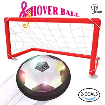 LOFEE Indoor Sport for 3-12 Year Old Kids, Hover Ball Set with 2 Golas - Birthday Presnts for Children