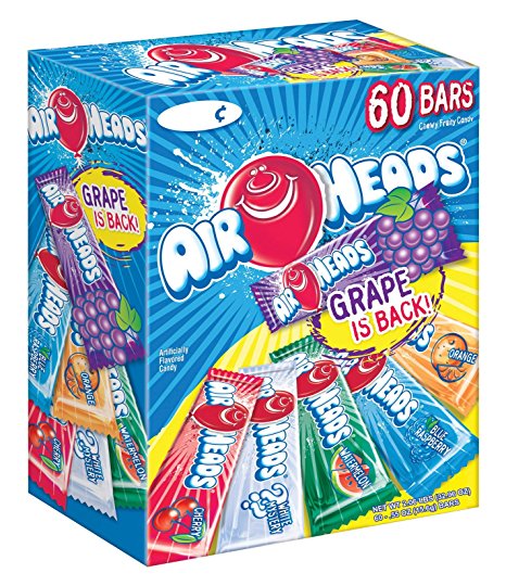 Airheads Bars Variety Pack (60 Bars)