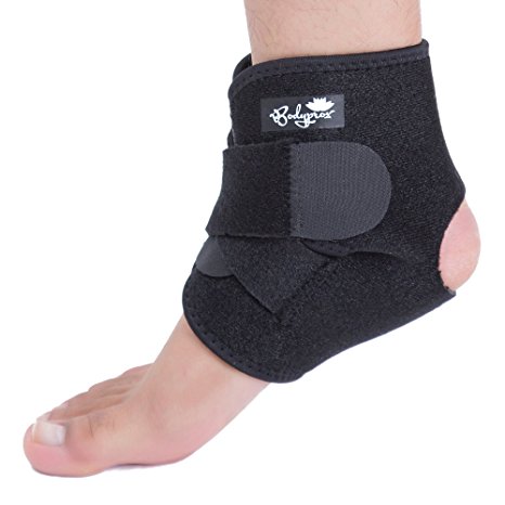 Ankle Support Brace, Breathable Neoprene Sleeve, Adjustable Wrap!