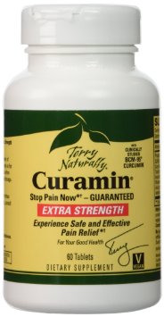 EuroPharma, Terry Naturally, Curamin, Extra Strength, 60 Tablets