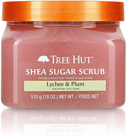 Lychee & Plum Tree Hut Shea Sugar Scrub ~ 18 oz by Tree Hut