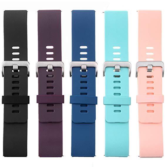 Austrake For Fitbit Blaze Bands Small Large, Classic Replacement Silicone Strap for Fitbit Blaze Watch Accessory for Women Men