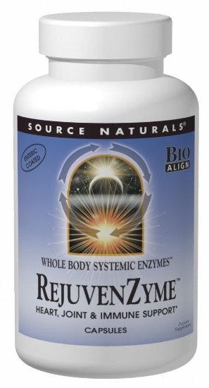 Source Naturals RejuvenZyme Whole Body Enzymes Bio Aligned 60 cap